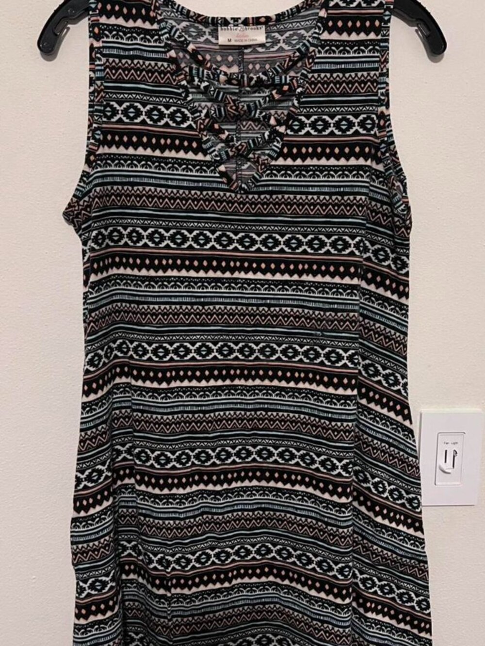 Bobbie Brooks Women's Multi Color Dress